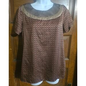 The Limited Geometric Print Blouse